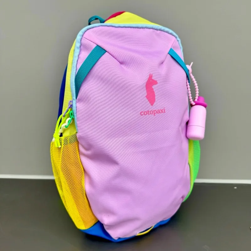 

Dopamine Alpaca Bag Large Capacity 12L Color Contrasting Backpack Hiking, Mountaineering, Outdoor Sports Bag