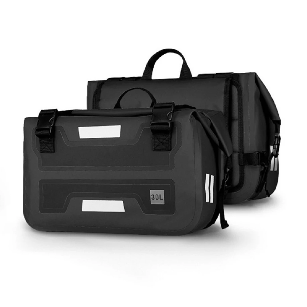 

30L Motorcycle Saddle Bag Large Capacity Travel Camel Bag Wear Resist Motorcycle Side Bag Motorcycle Modification Accessories
