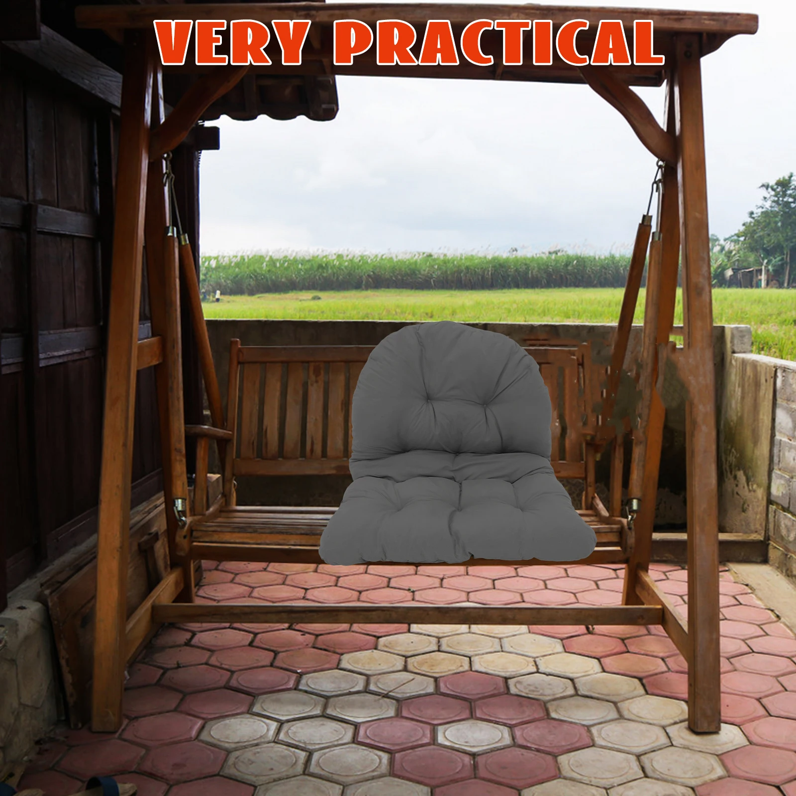 

Hanging Basket Seat Cushion Garden Chair Egg Sitting Pad Rocking Comfortable Outdoor Cushions Round Hammock