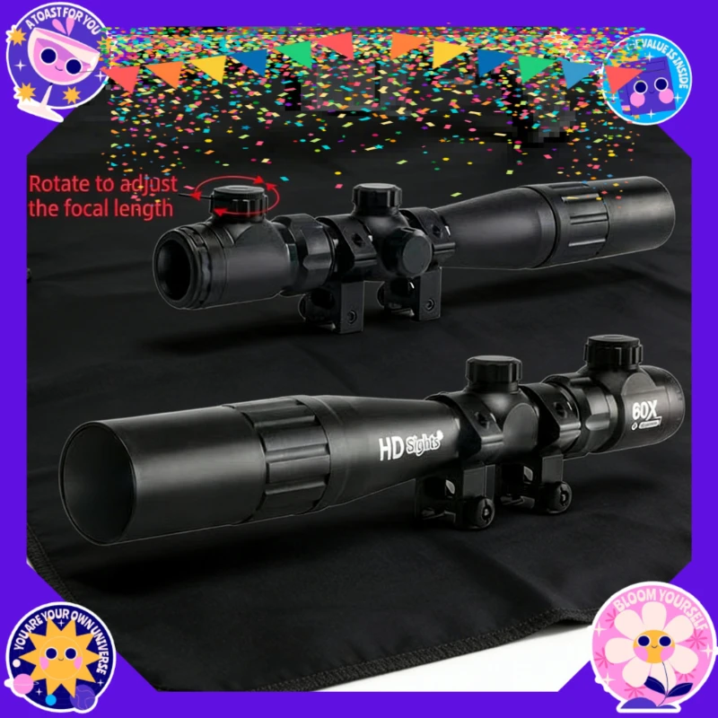 

2026 1/2/3 шт. 20-мм специальный двойной кронштейн для рельса, удлиненное зеркало-декор для игрушечного пистолета с мягкими пулями «Ананас» для детей