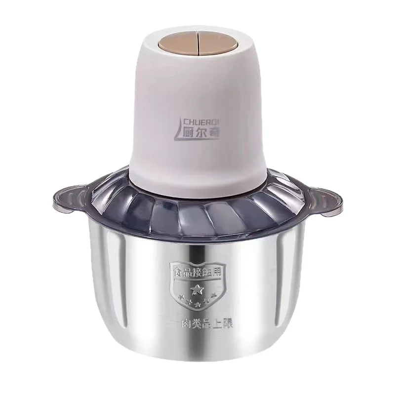 

Meat Grinder Household Stainless Steel Electric Multi-Functional Small Food Processor Large Capacity Dough Mixer Integrated Kitc