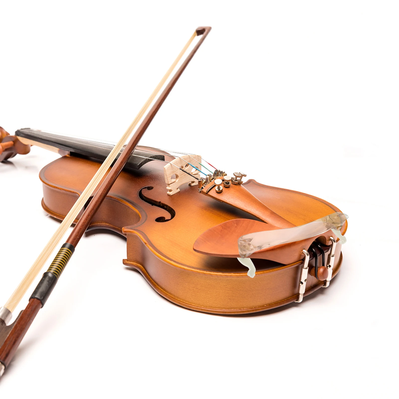 

Violin Shoulder Rest Viola Accessories Acrylic Ergonomic Chin for Part Musical Instrument