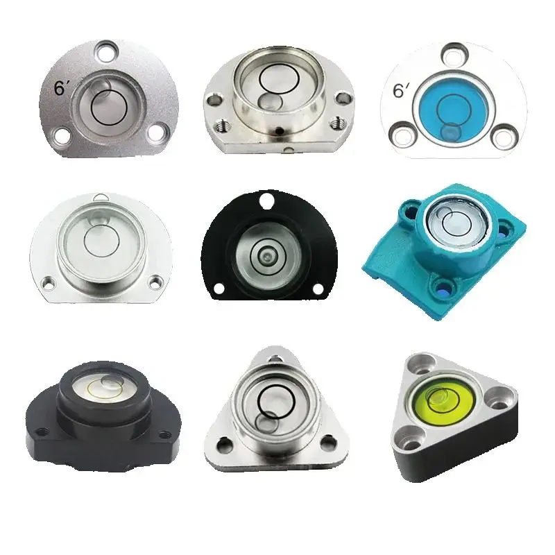 HACCURY Total Station Theodolite Level Bubble Horizontal bubble Spirit Level Beads for Surveying and Mapping Instruments