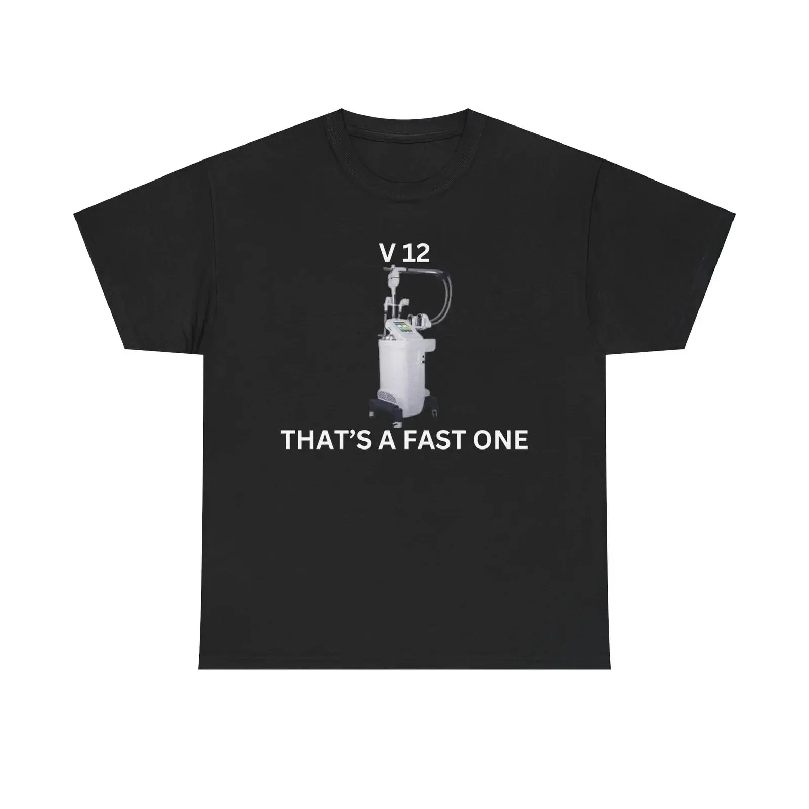 V12 Thats A Fast One Funny Rap Beef Machine Car Enthusiast Ab WorkouT T Shirt vintage Washed Stylish Unisex Versatile