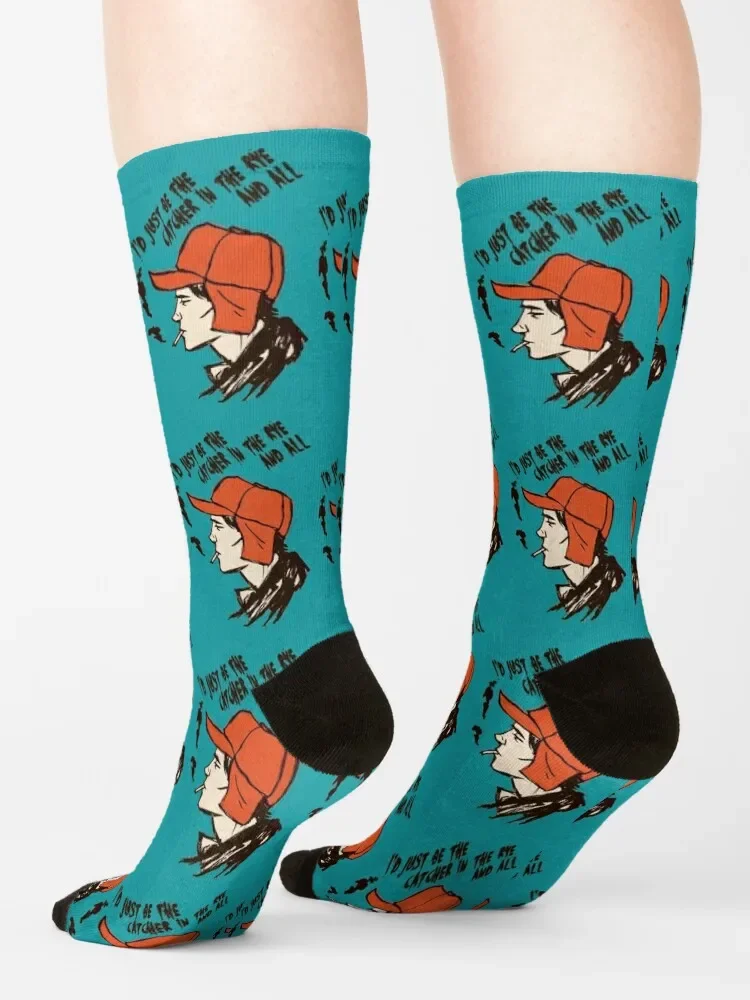 Holden Caulfield-Chaussettes de compression pour hommes et femmes, \