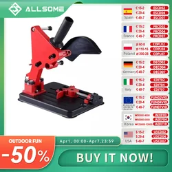 Angle Grinder Stand Angle Grinder Bracket Holder Support for 100-125 Angle Grinder DIY Cutting Stand Power Tools Accessories