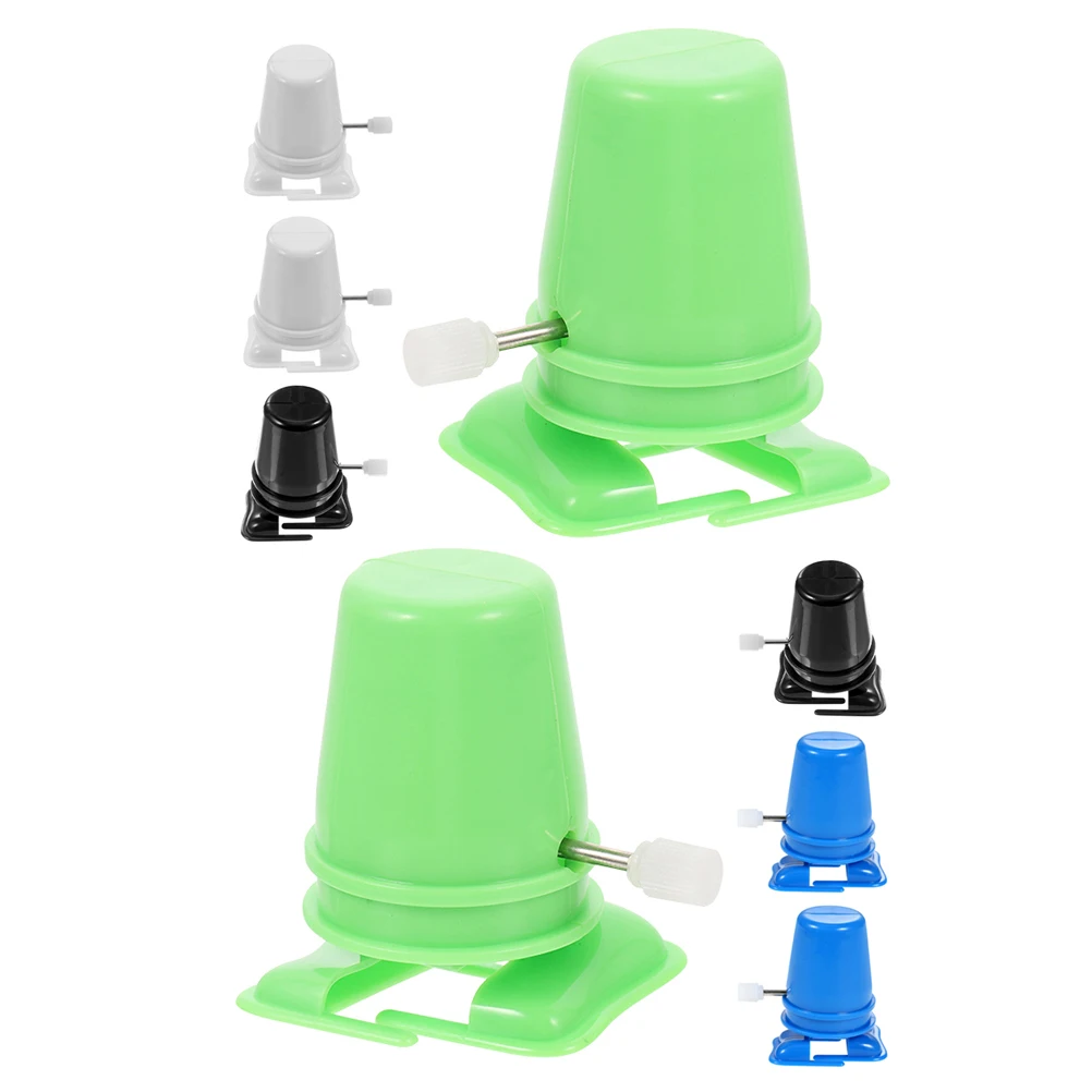 

8 Pcs Walking Robot Movement Rewinding Mini Clockwork Toy Parts DIY Clay Crafts Plastic Legged Accessories Replacement