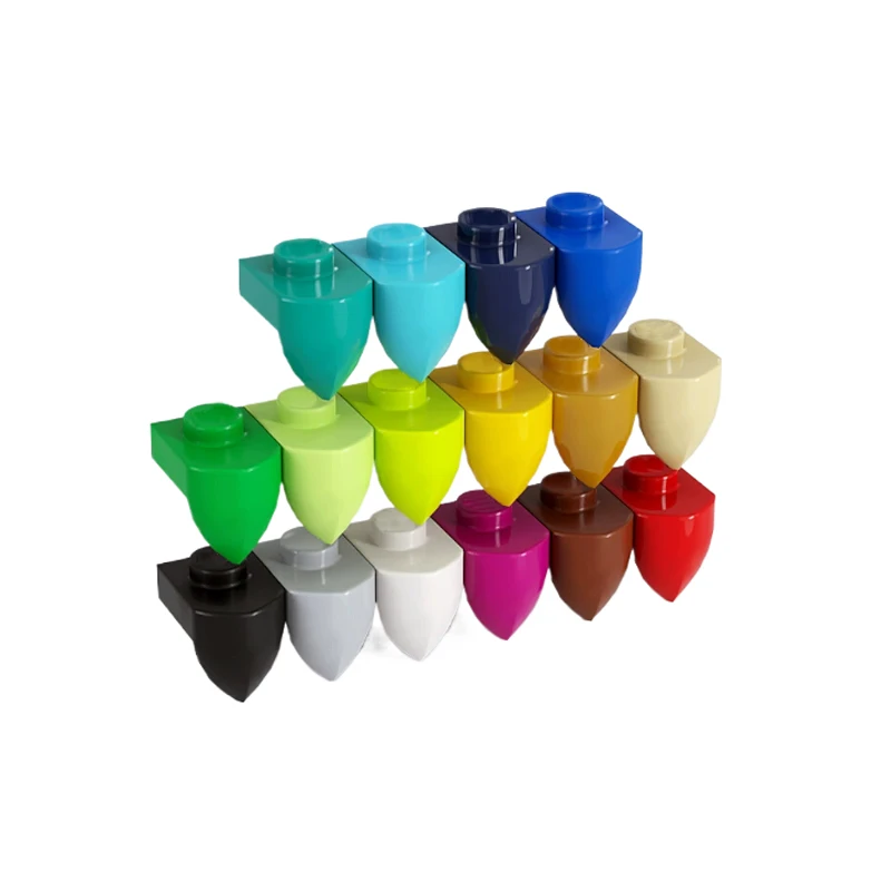 60 قطعة مكعبات بناء MOC متوافقة مع 15070 لوحة خاصة 1x1 لعبة هدية عيد ميلاد حبيبات لتقوم بها بنفسك هدية بازل للأطفال #4