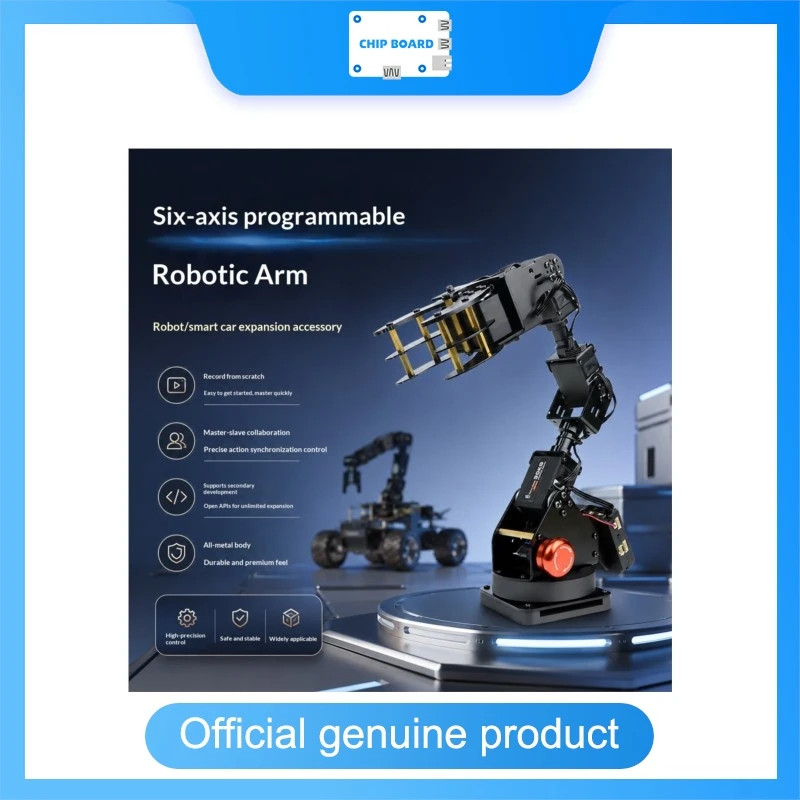 XIAO R XR-6DOTX2 6DOF Robotic Arm Programmable Automation Robot Open Source Development Platform for DIY Projects