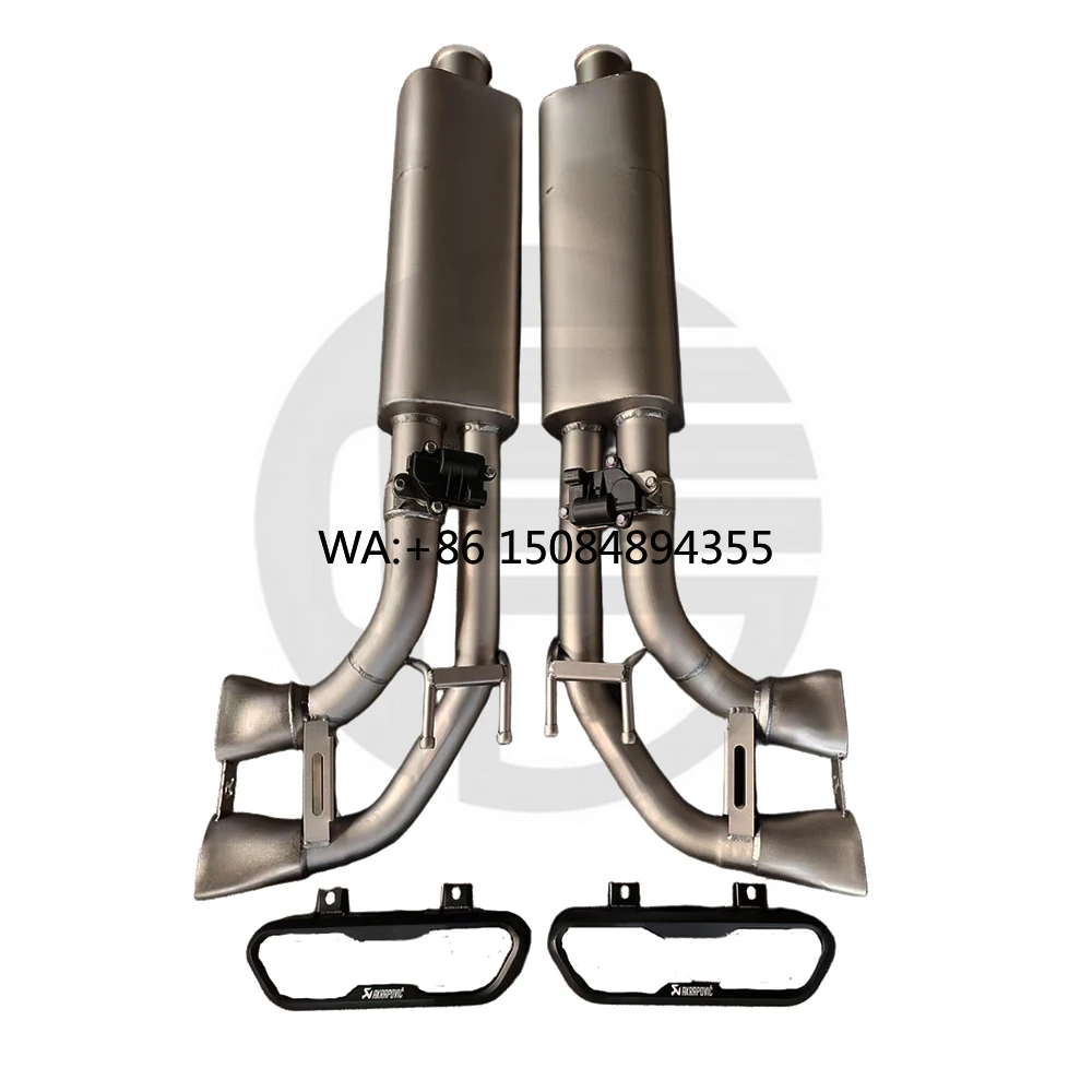 Factory Valve OEM Muffler Catback Exhaust for - G500/G550 G63 W464 4.0T 2018-2023 Titanium System Valvetronic Remote Control