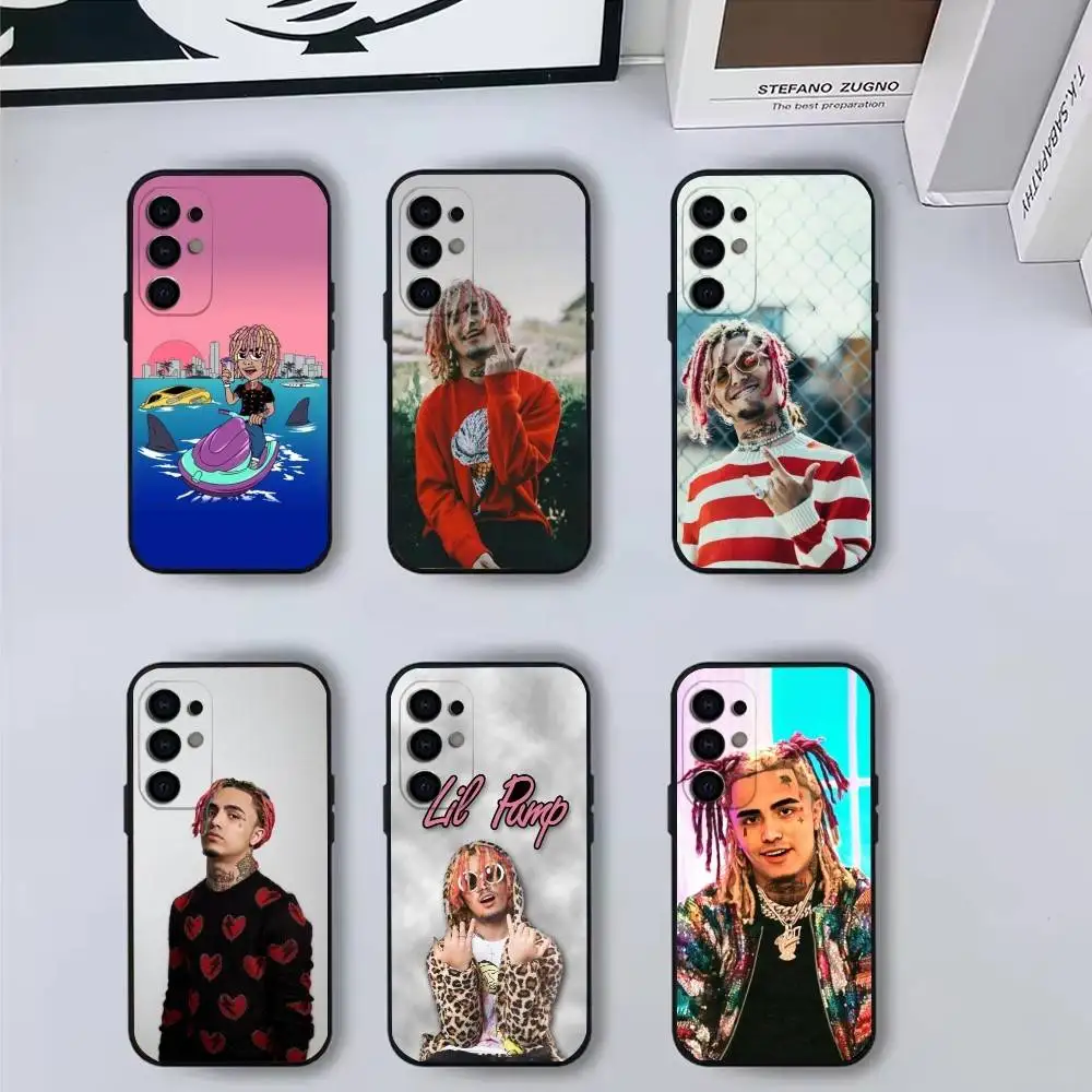 

Cool Singer L-Lil P-Pump-S Phone Case For Samsung S25,S24,S21,S22,S23,S30,Ultra,S20,Plus,Fe,Lite,Note,10,Black Cover