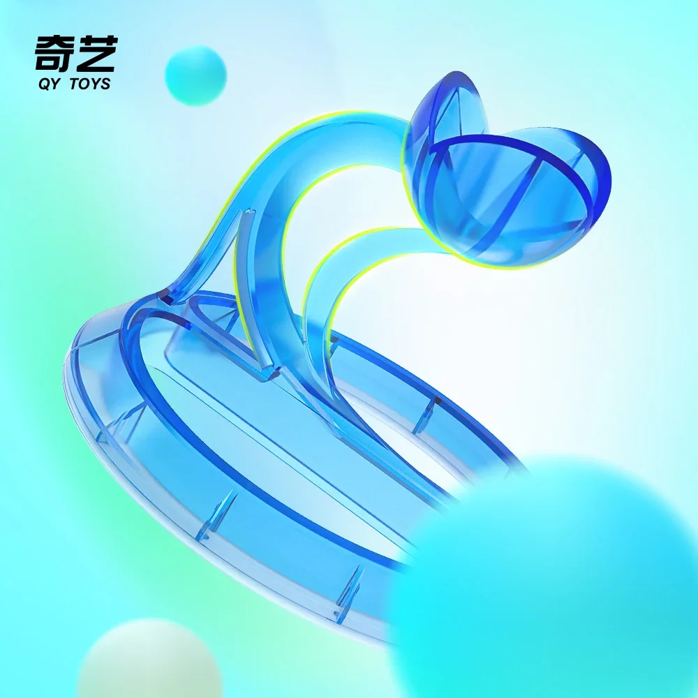 [CubeFun]QiYi 3D Cube Bracket Stickers Bracket Puzzle Colors Plastic Base Holder Toys Magic Cube Stands