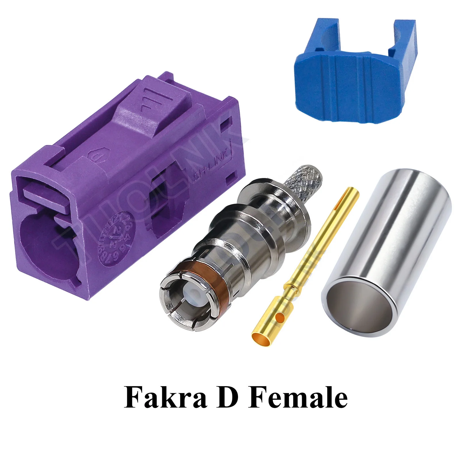 Fakra-Buchse, Crimp-Stecker, Autoradio, FM, GPS-Antenne, Fakra-Adapter für RG316 RG174, Pigtail-Kabel, A, B, C, D, E, F, G, H, I, Z