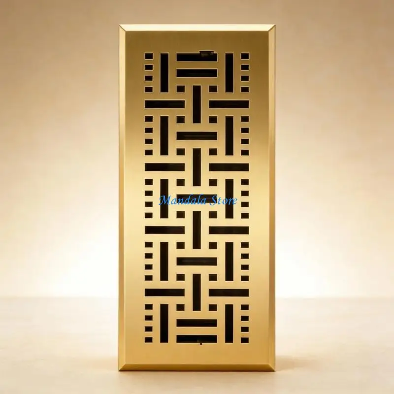 U2JC High Quality Metal Floor Register Offering Improved Air Exchange Suitable For Various Interior Styles
