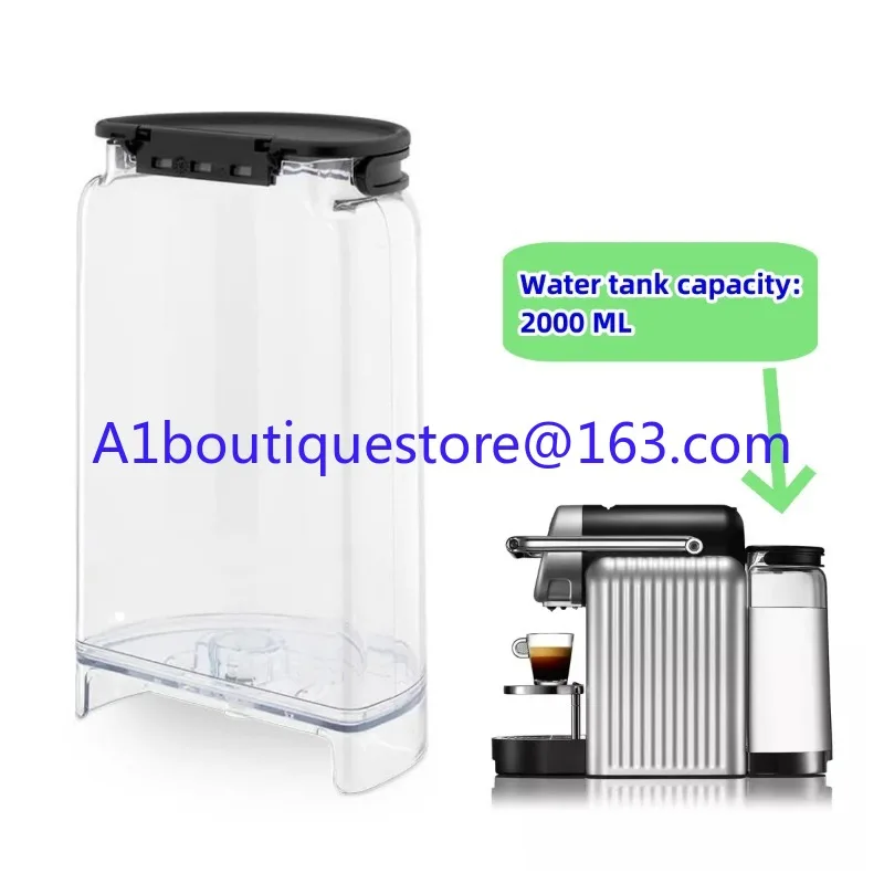 Suitable for Nespressso Zenius Zn100 commercial capsule coffee machine, 1 original water tank, capacity 2L