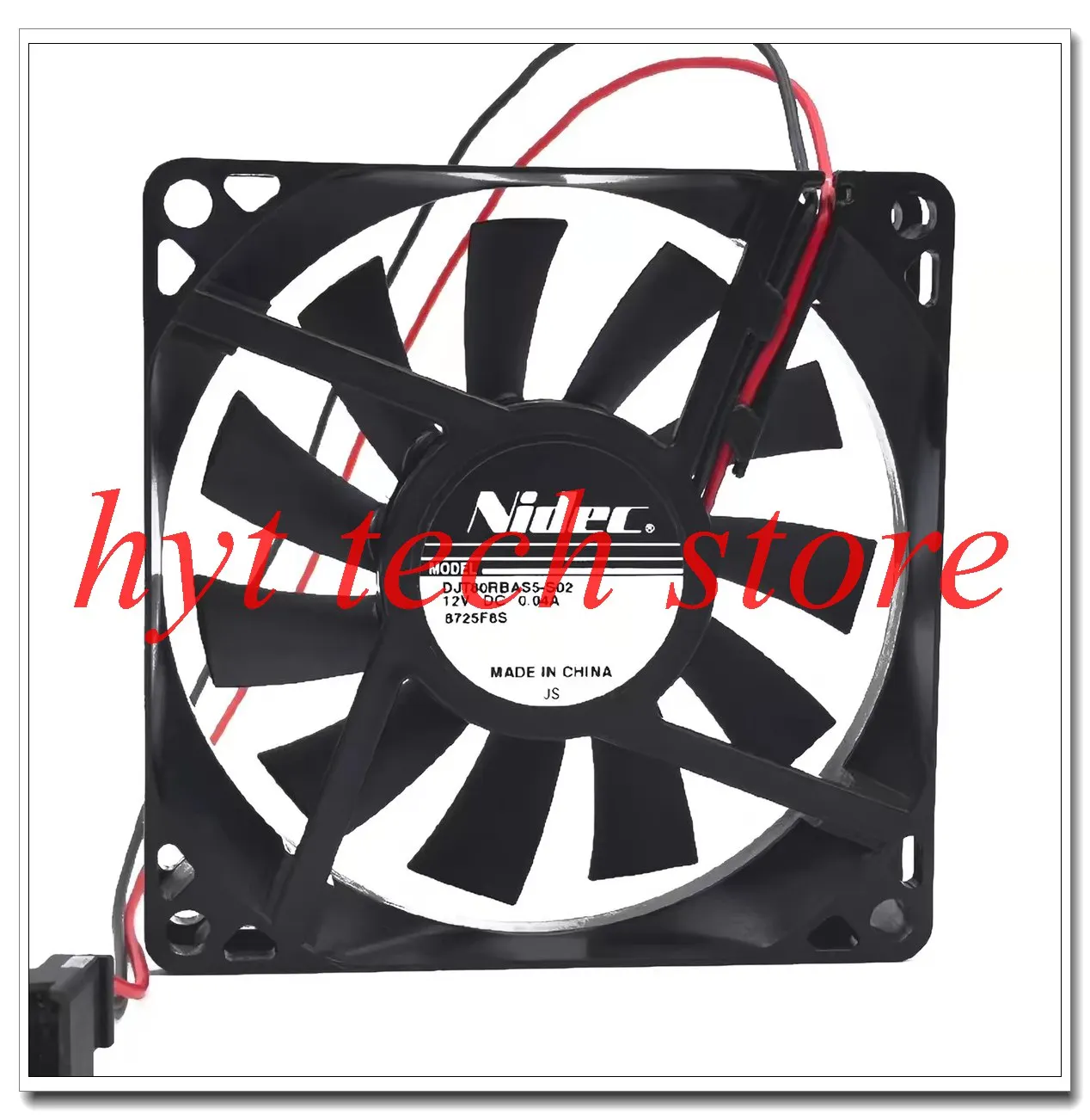 DJT80RBAS5-S02  Refrigerator Quiet Heat Dissipation Fan,tested before shipment