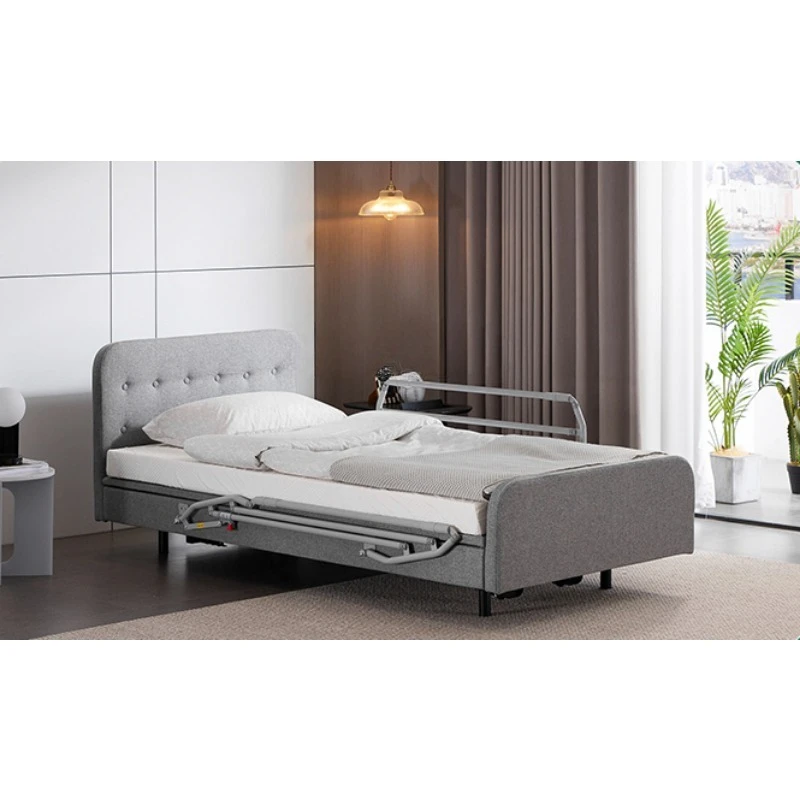 Electric Nursing Bed Middle-Aged and Elderly Home Fabric Adjustable Multifunctional Nursing Home Electric Bed