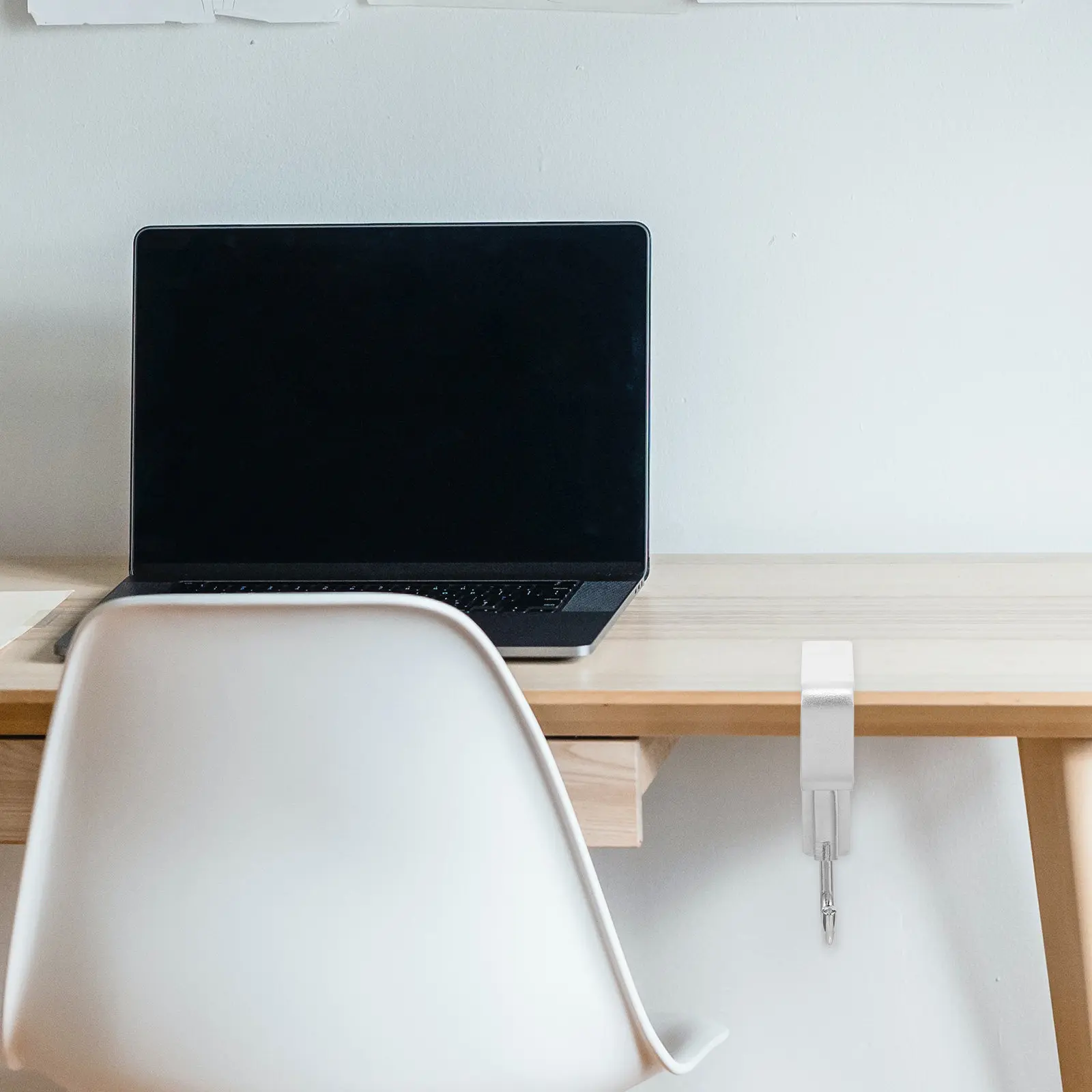 

Lightweight Aluminum Alloy Desk Purse Hook Metal Schoolbag Hook Table Backpack Holder for Hanging Bags Umbrellas