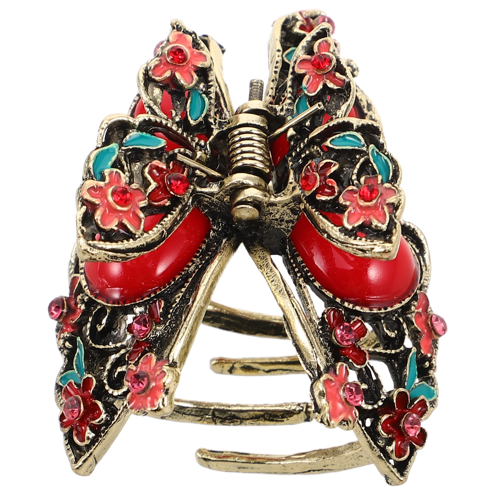 

Chinese Hair Clip Asian Flower Clips Butterfly Floral Claw Ancient Style Hairpin Accessories Stick Bath Bride