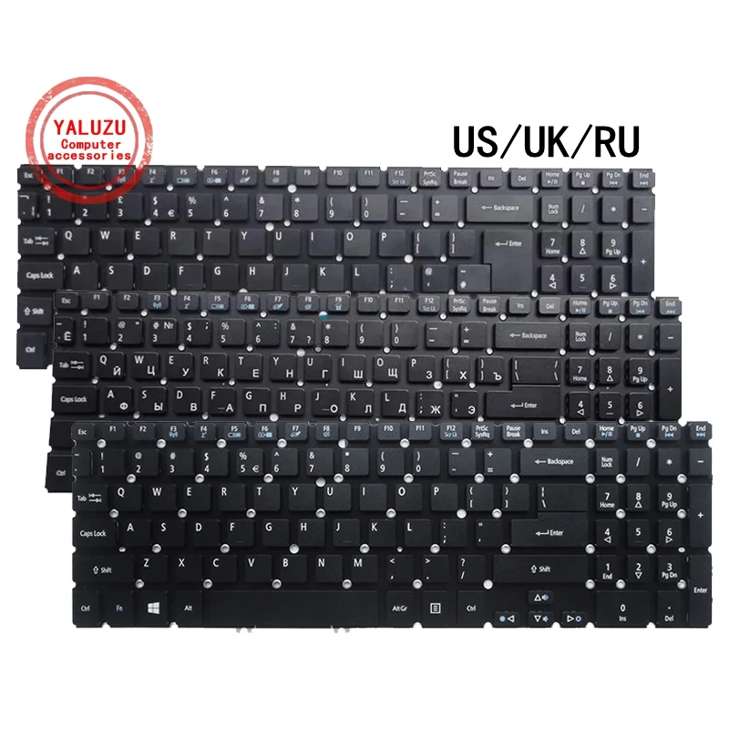 US/UK/RU NEW Laptop Keyboard For ACER V5-571G V5-572 V5-573 V5-573G V5-581 M3-581G M5-581/PTG MS2361 MS2391 MS2395