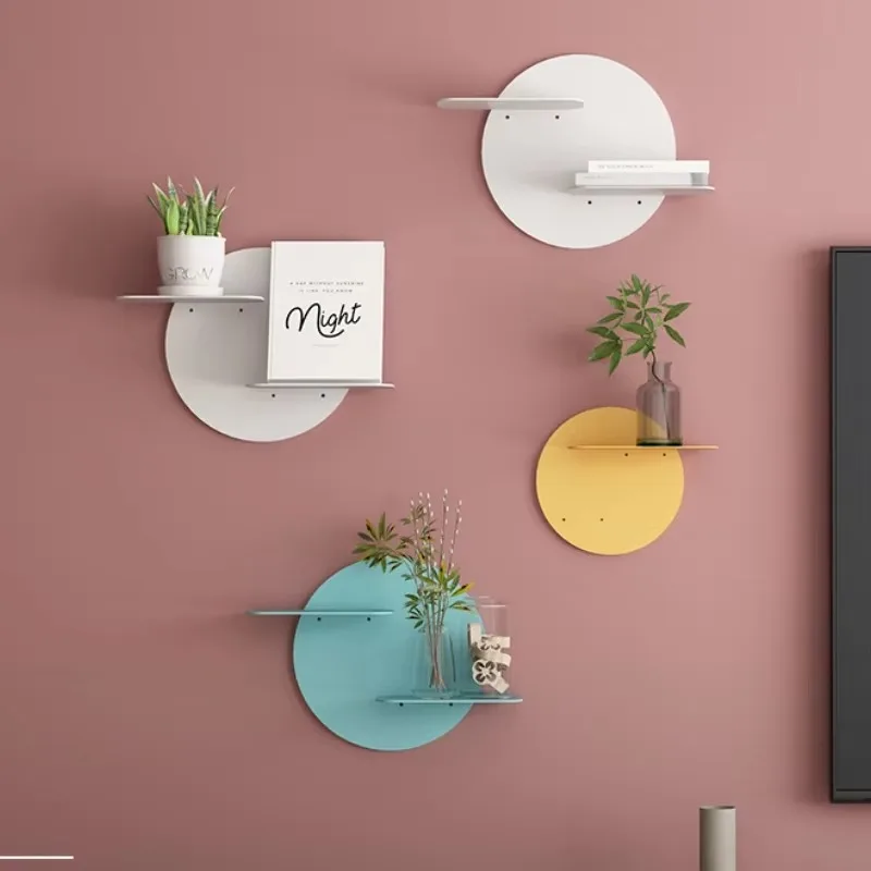 Modern Metal Decorative Ledge Living Room Kitchen Dining Room Warehouse Home Furniture CD Rack