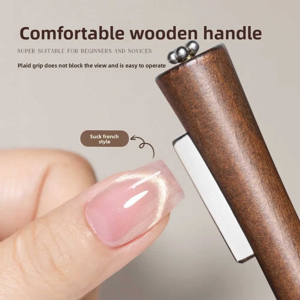 Magnete per occhi di gatto 3 in 1 Bastone magnetico per unghie portatile fai-da-te Strumenti speciali per manicure gel UV/LED multifunzionali per smalto gel per occhi di gatto