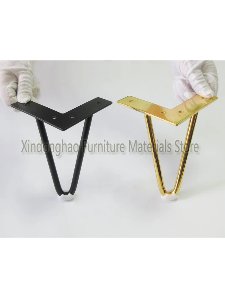 Golden legs for sofa/bed/ bedside table/cupboard/desk/stool/cabinet/chair/and various furniture//Legs for furniture/Table legs