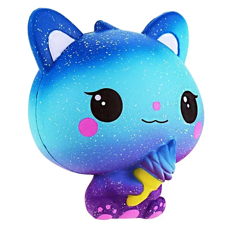 Jumbo Kawaii Galaxy Einhorn Squishy Kuchen Panda Brot Squishies Creme duftend Langsam steigend Stress abbauen Squeeze Spielzeug Kind Geschenk