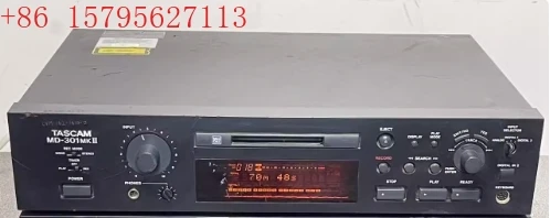 TASCAM MD-02B MD de segunda mano, interfaz de equilibrio de reproductor de escritorio, Mini disco profesional, voltaje 220