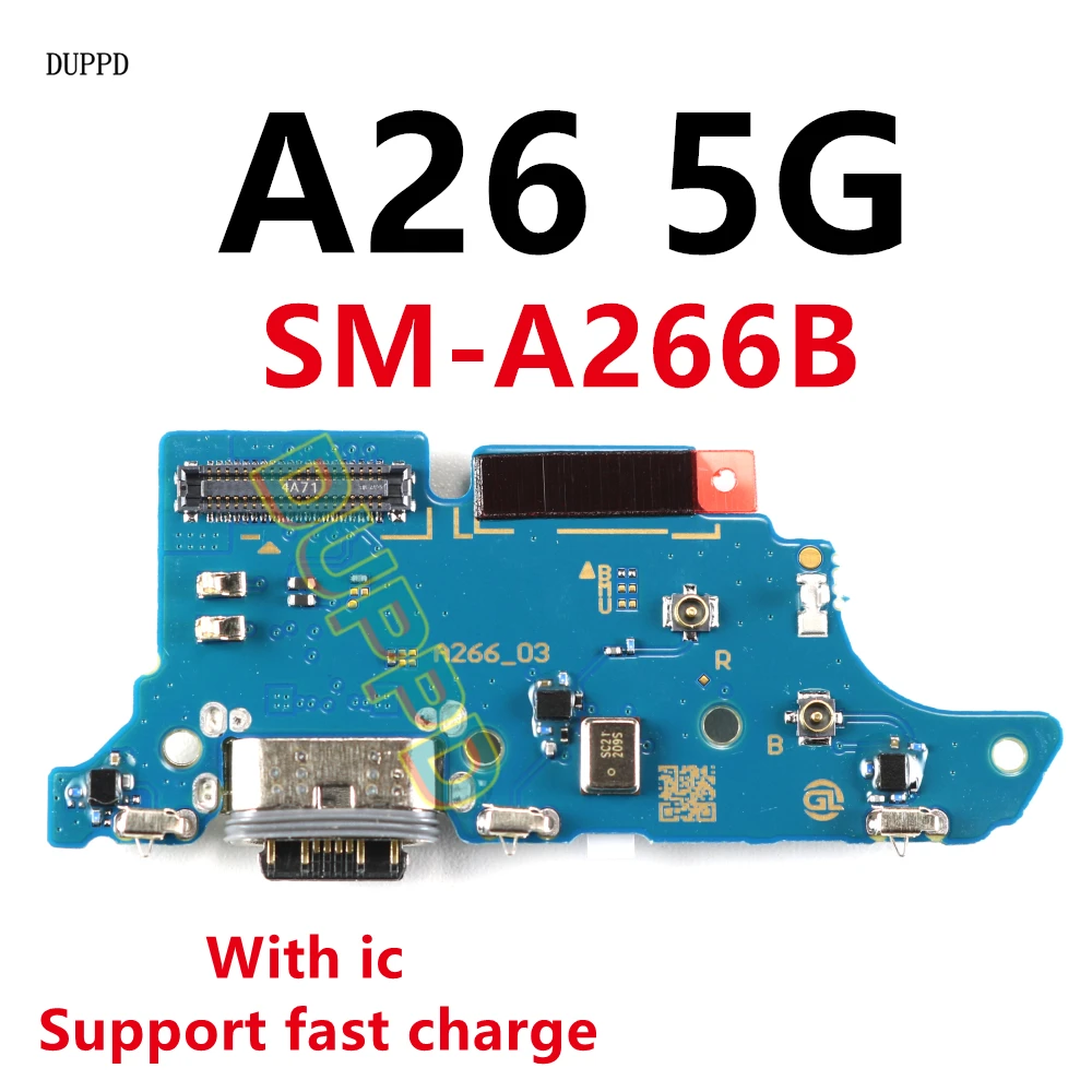 

Charging Port Board USB Charger Dock Connector Flex Cable For Samsung Galaxy A26 A266 A266B A266U A266E 25W