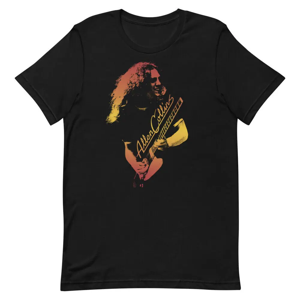 ALLEN COLLINS Guitarist Custom Design Graphic Tee Shirt Unisex t-shirt