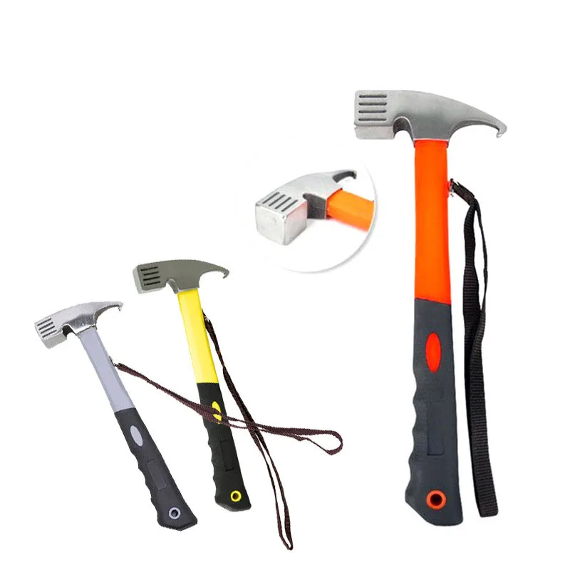 Outdoor camping hammer tent hammer multi-functional unicorn hammer pulling nail hammer campsite nail hammer