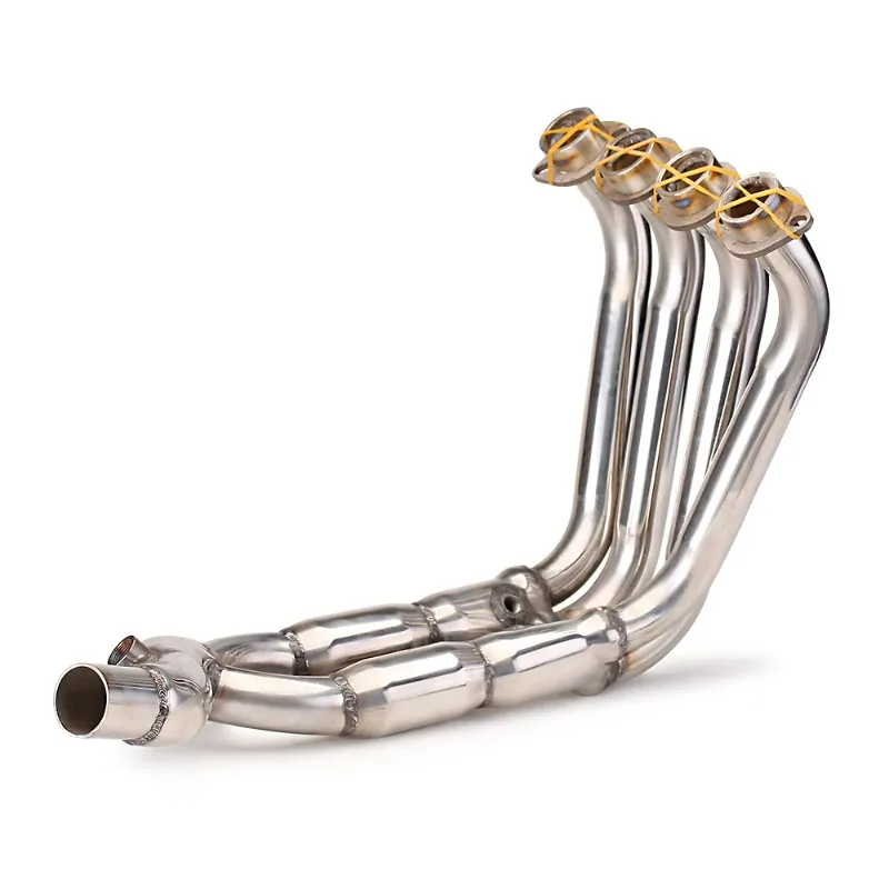For YAMAHA R6 System Escape Slip on Front Tube Link Pipe Connect Original Full Motorcycle Exhaust System