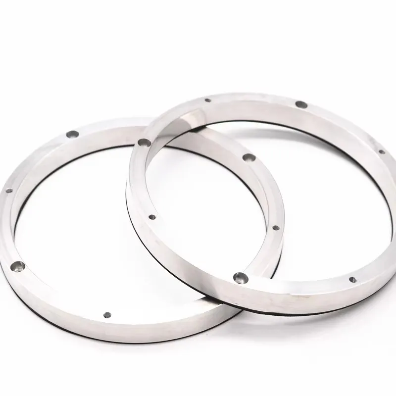 6.5 "بوصة المتكلم فاصل حلقة سيارة مضخم الصوت سبائك الألومنيوم مخصص تصاعد قوس محول ID145mm x OD168mm #2