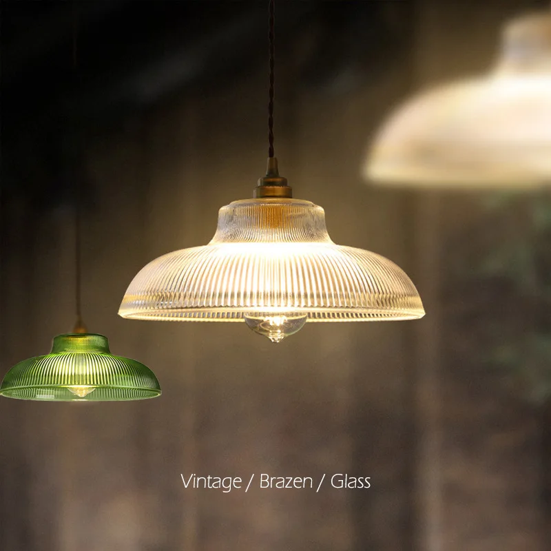 Nordic Glass Pendant Light Green Hanging Lamp Living Room Luminaire Hall Bedroom Dining Table Indoor Fixtures Lustre LED Decor