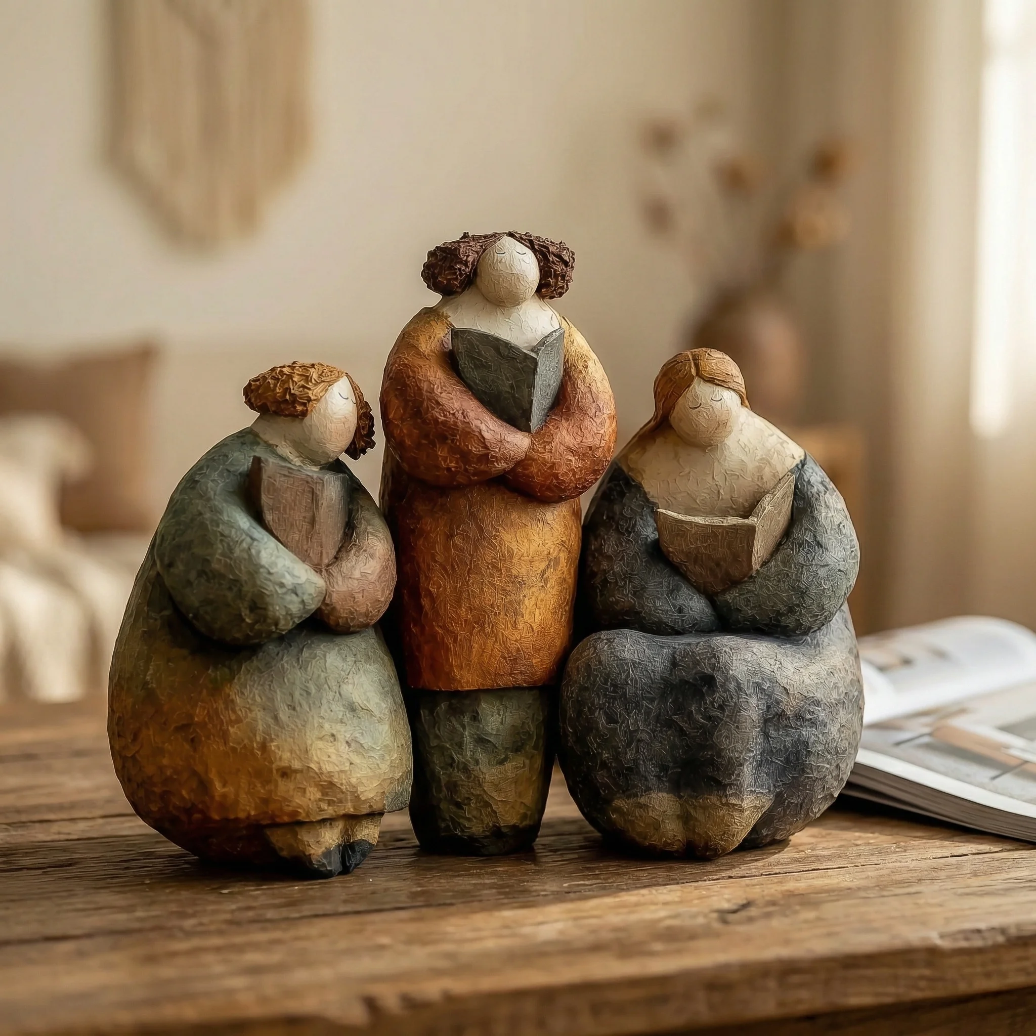 

Desktop ornaments, ceramic hand-carved creative american suitable for living room tv cabinets niche styleclassy soft decorations