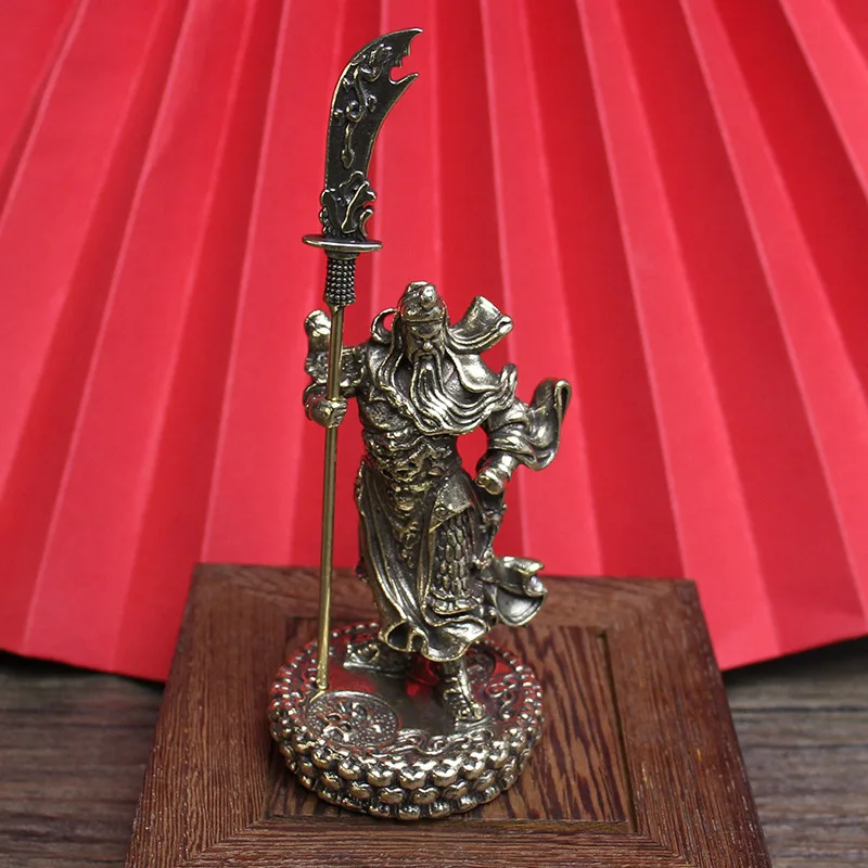 1/2Pcs Guan Gong Wusheng Guan Yu is brave and resourceful, and the entrance ornament of the five tiger generals