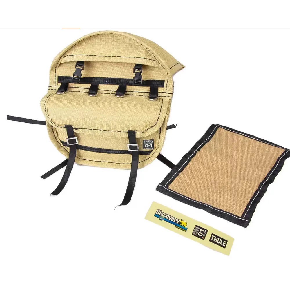 Simulation de housses de pneus de secours, sacs de rangement de pneus de roue, décoration pour voiture sur chenilles axiale 1/8 1/10 RC SCX10 Traxxas TRX4 D90