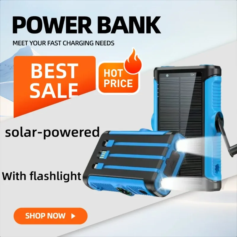 

20000/30000mAh Portable Magnetic Wireless Fast Charging Power Bank with Built-in Cable