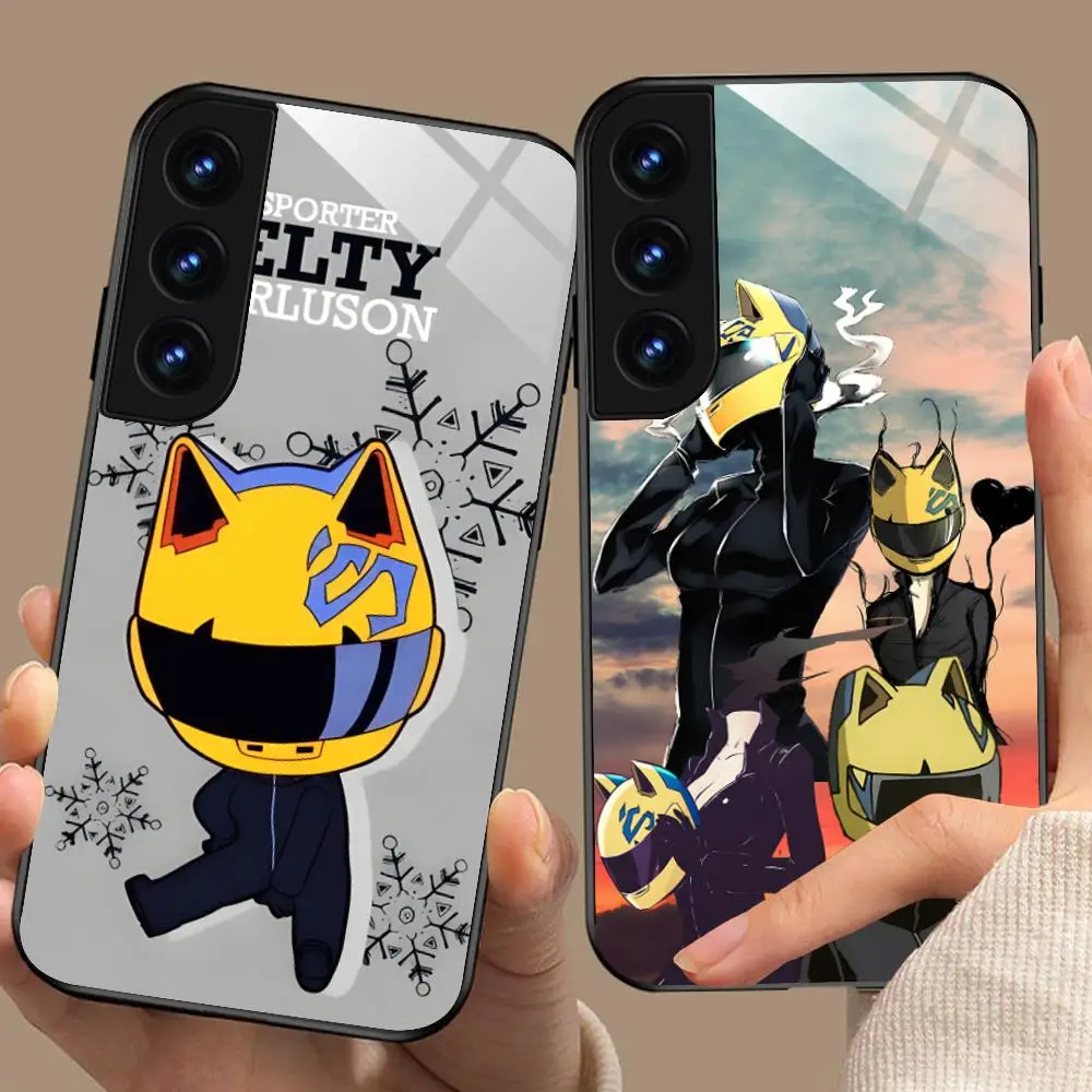 

Anime Durarara Phone Case for Samsung Galaxy A56 55 54 53 52 51 36 35 34 23 16 15 5G Glass Protective Cover
