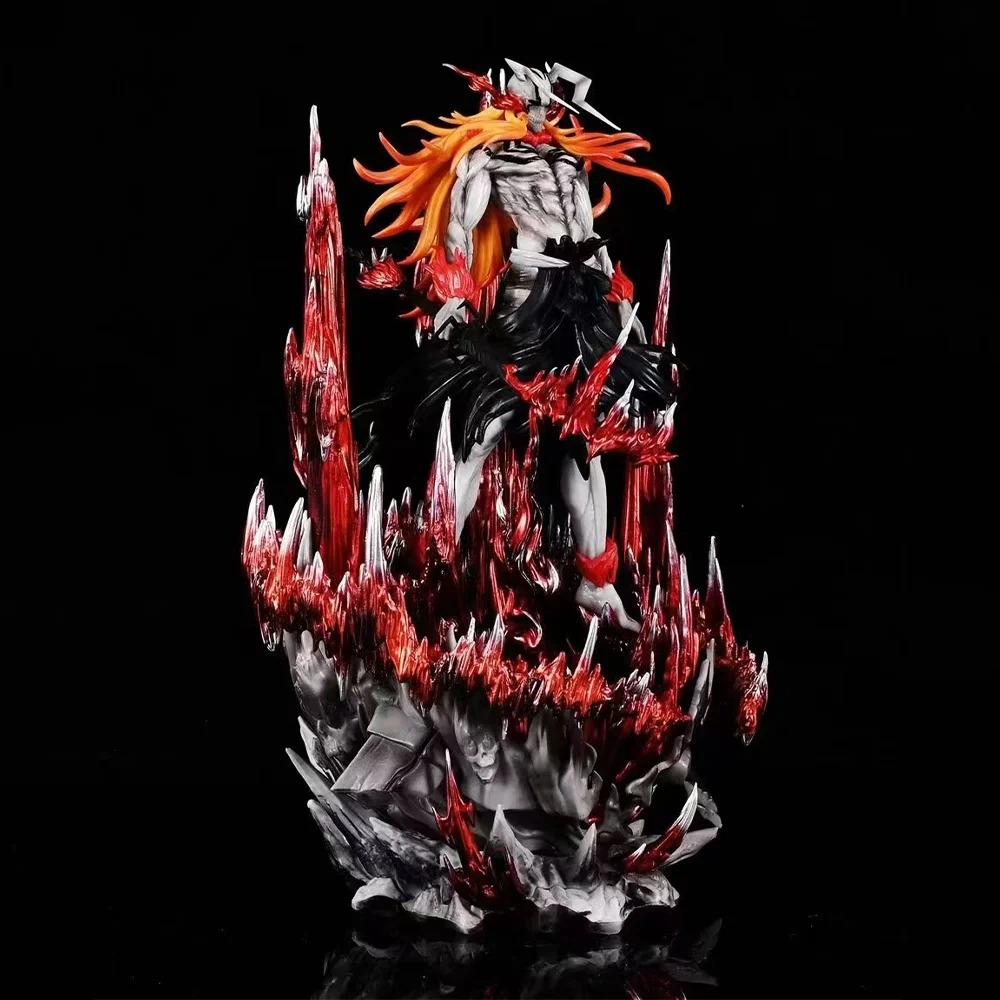 New Bleach Kurosaki Ichigo Action Figures 33cm PVC Figurine Large Model Collection Desktop Decoration Kids Birthday Gifts