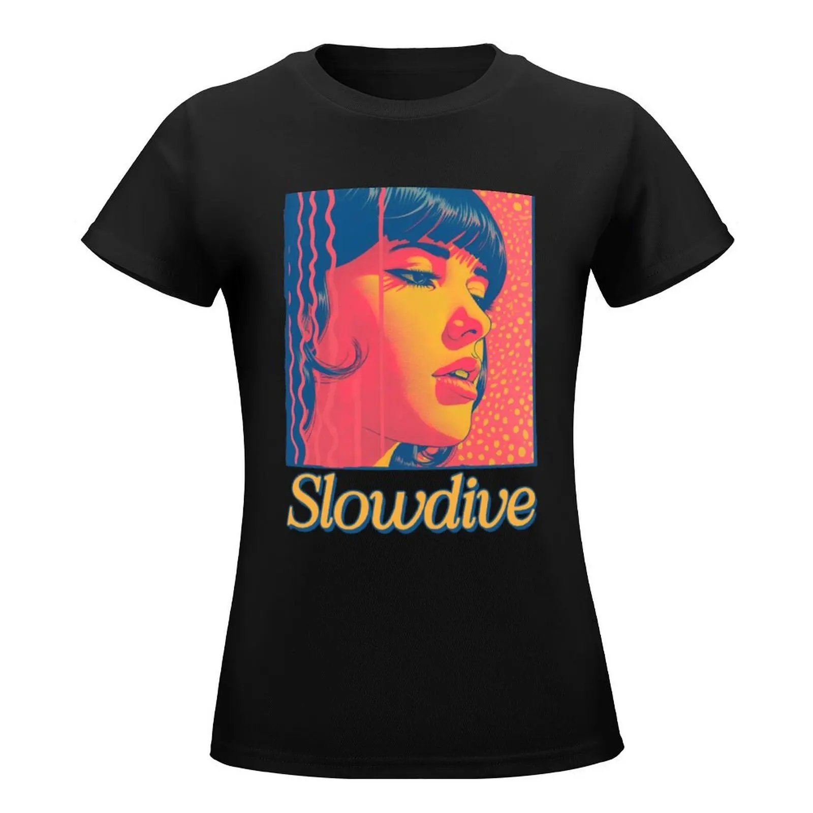 Slowdive T-Shirt lady clothes Blouse summer top tees workout shirts for Women