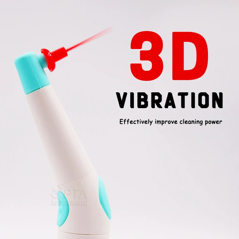 Dental Sonic aktywator kanał korzeniowy dentysta irygator Endo czysty endodontyczny rękojeść niska wibracja Odontologia Scrubber 3D Motion