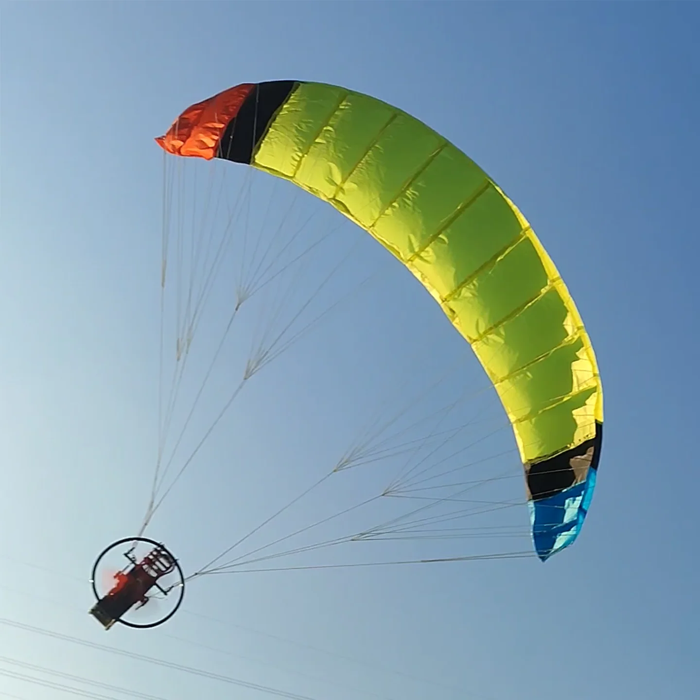 Wingspan 1.5M Electric RC Paraglider PNP Kit with 30A ESC/ES 08MA Servo/RS2204 Motor Power Paragliding for Outdoor Flying