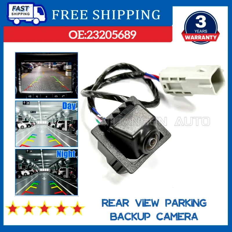 23205689 Rear View Reverse Backup Assist Parking Camera For 2010-2017 Cadillac GM SRX Parking Camera 22915398 22868129