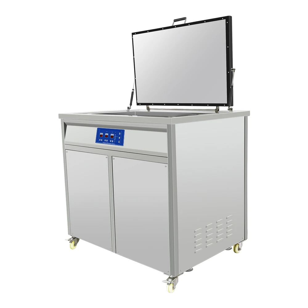 أجزاء محرك السيارات تدور آلة التنظيف بالموجات فوق الصوتية لغسالة الخزان بالموجات فوق الصوتية