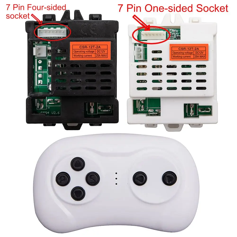 

CSR-12T-2A 12V Receiver Control Box For Children's Electric Vehicle Practical Car Tools Accessories Superior Quality