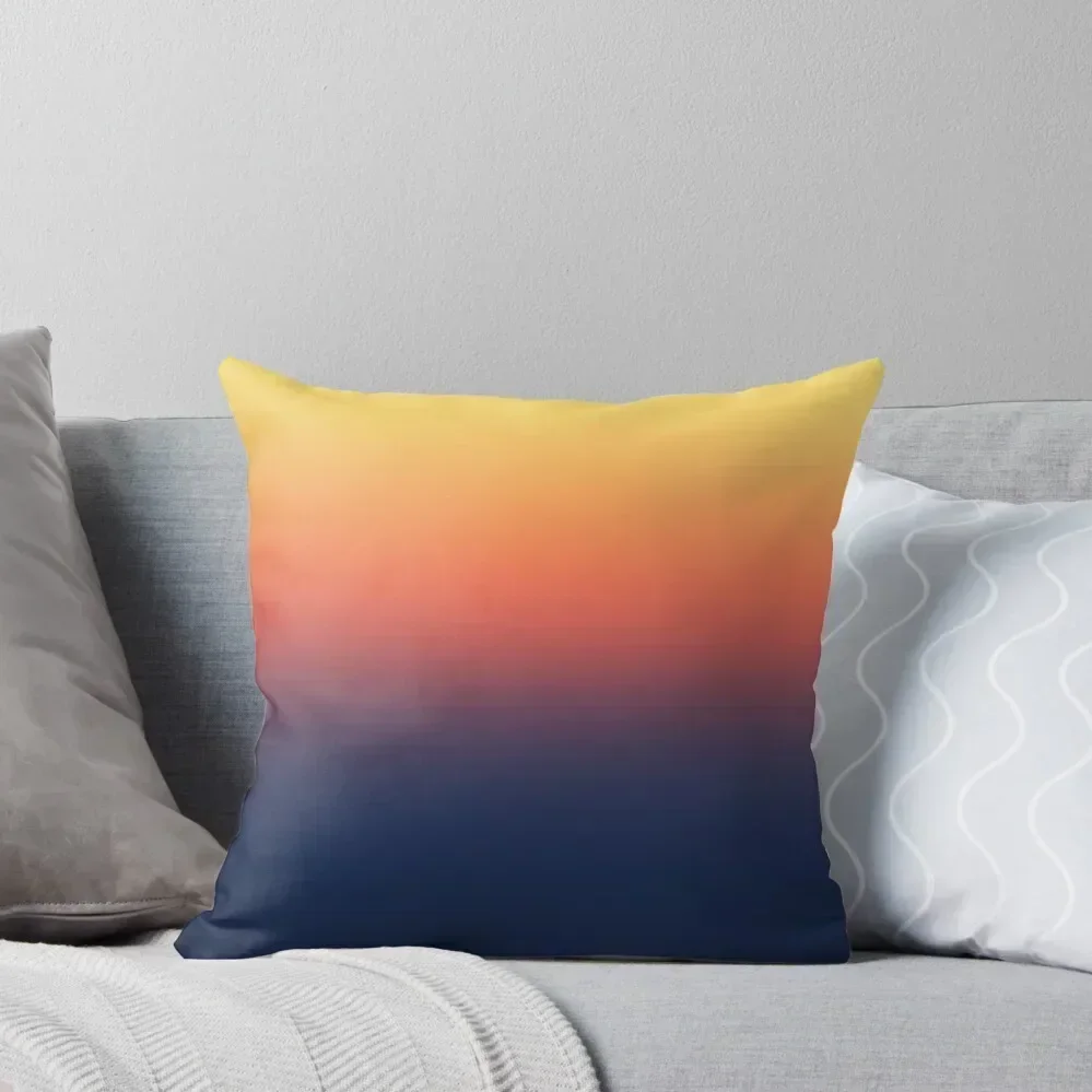 

Ombre sunset Throw Pillow Marble Cushion Cover Decorative Cushion Cover pillow