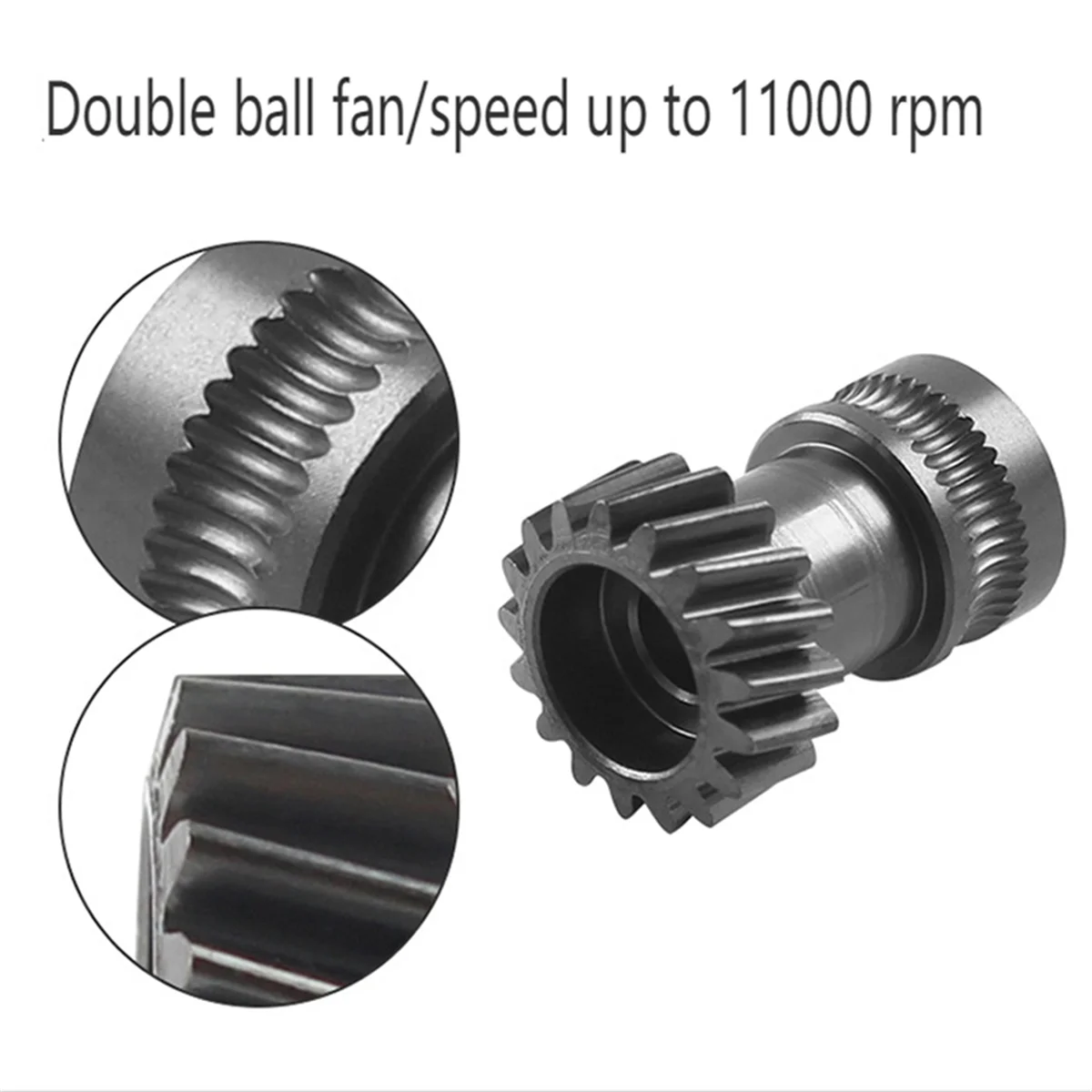 Acessórios de impressora BFYLW VORON 0.2 para mini extrusora Sherpa Kit de atualização de engrenagem integrada com revestimento nano