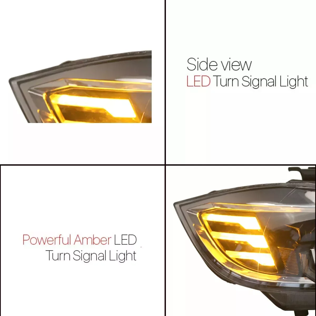 Car Light For BMW 3 Series E90 E91 325i 328i 2005-2008 Front Headlight White LED 3D Crystal U-Halo DRL Automotive Signal Lamp